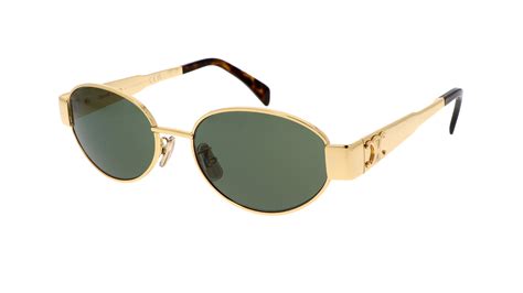 celine metal triomphe sunglasses|Celine triomphe metal cl40235u.